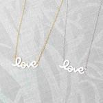 Love necklace in silver