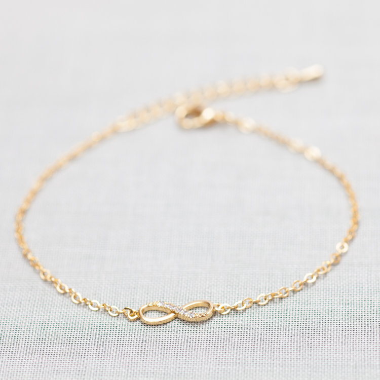 small infinity bracelet