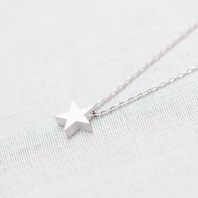 メンズ 【ABOVE】Tiny star necklace K18 45cm | aljiha24.ma